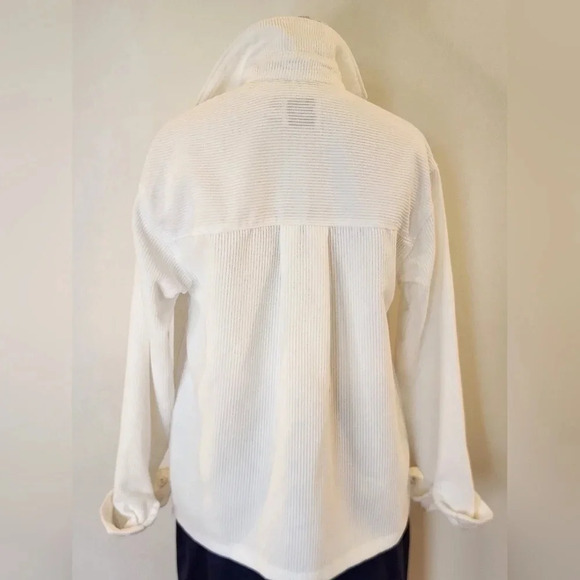 || PRINCESS POLLY || white shacket - Picture 4 of 6